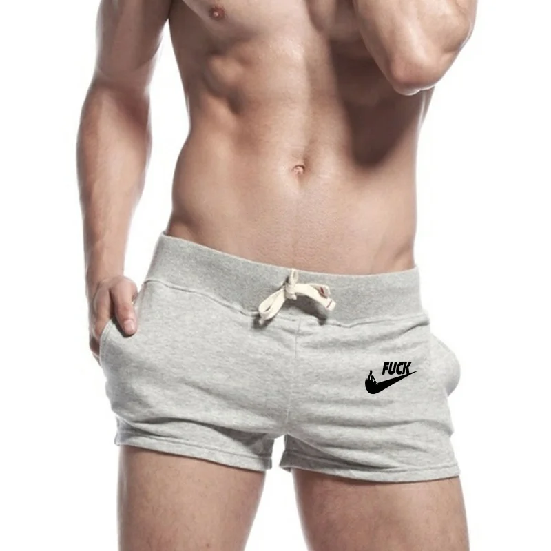 Мужские пляжные шорты Zogaa дышащие быстросохнущие для фитнеса и бодибилдинга