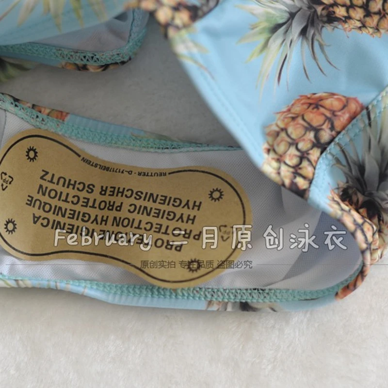 Пикантные для Женщин Единорог пуш ап бикини Цельнокроеный комплект бюстгальтер