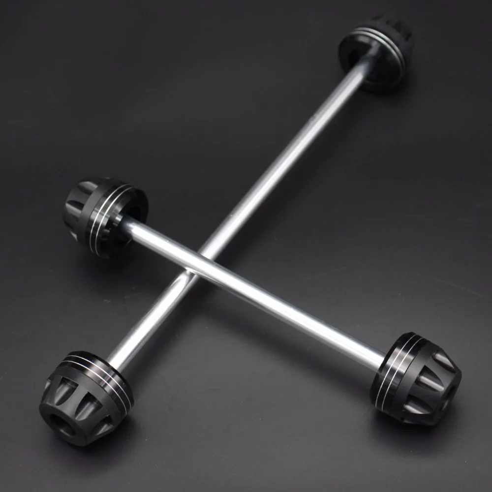 Передняя и задняя оси вилки мотоцикла противоударный ползунок протектор колеса