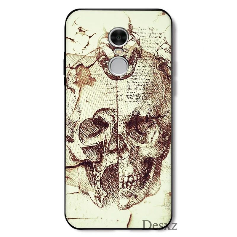 Чехол для мобильного телефона Italy Leonardo Da Vinci Art Work Painting Xiaomi Redmi Note 4 4A 4X 5 5A 6 7 GO S2 6A Pro