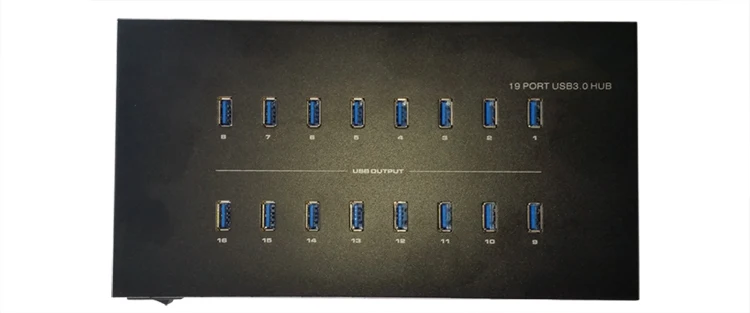 DIPO 4/7/10/19 Порты и разъёмы USB 3,0 концентратор USB 5V 40A Мощность адаптер вцв высокое Скорость USB разветвитель для 3g маршрутизатор добыча bitcoin промышленного класса