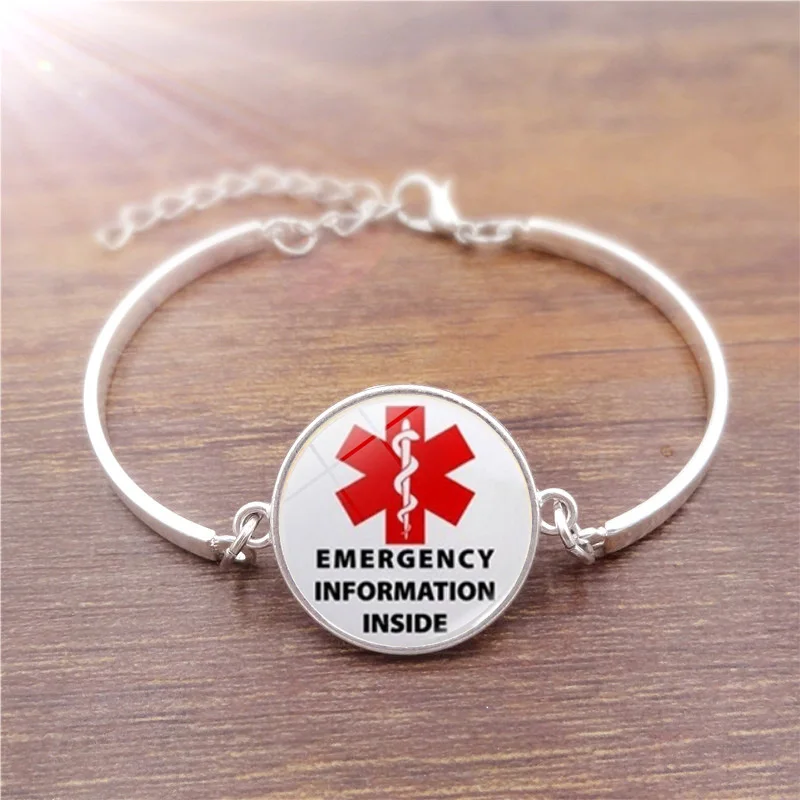 Браслеты ручной работы для мужчин и женщин стеклянный амулет кабошон с