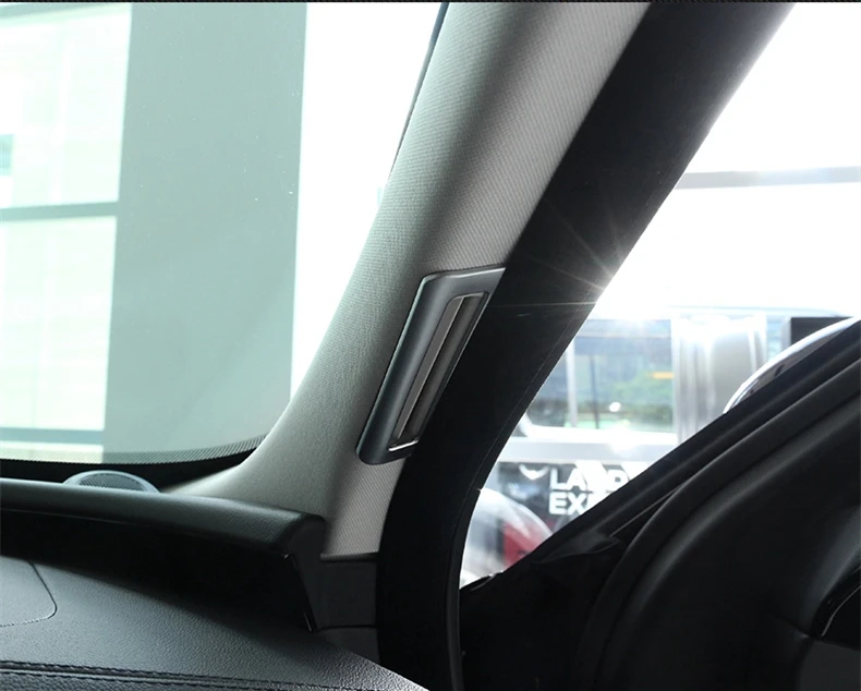 Для JFor Jaguar XF 2016 2017 2018 межкомнатные двери А-столб выход воздуха декоративные