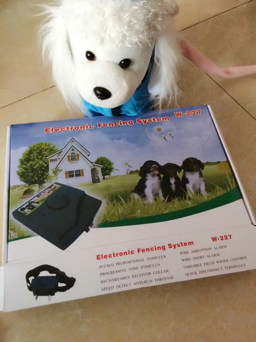 

Waterproof Safety Pet Training Control Underground Electric Device Dog Fence Fencing System 2 Shock Collar