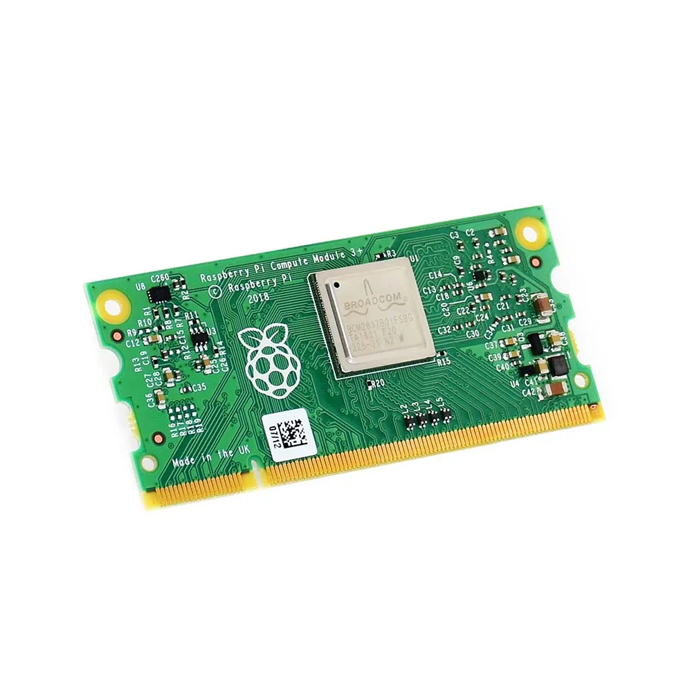 Компьютерный модуль 3+/8 ГБ(см3+/8 ГБ), Raspberry Pi 3 Model B+ в гибком форм-факторе, с 8 Гб eMMC Flash