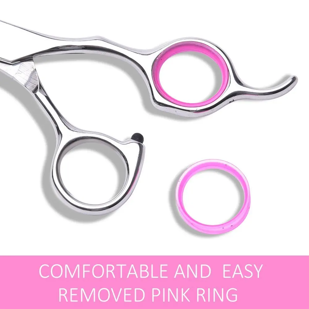 Профессиональный Нержавеющая сталь 7 Дюймов Кошка собаку Изогнутые Прямой