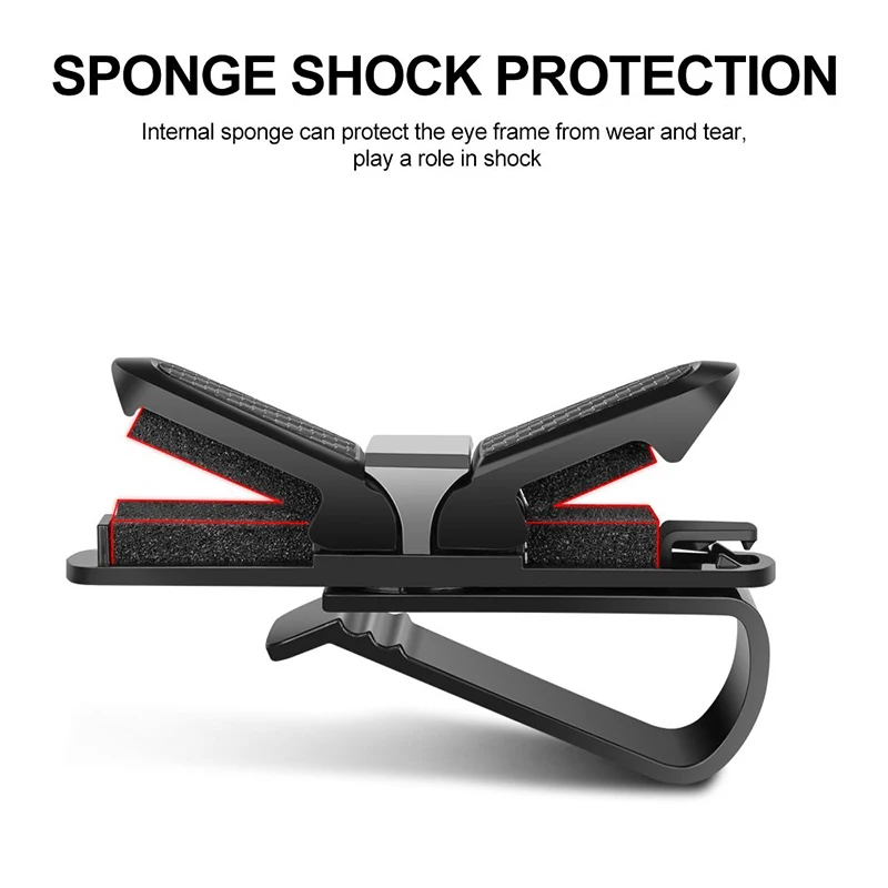 Двойные футляры для очков автомобиля солнцезащитный козырек Солнцезащитные