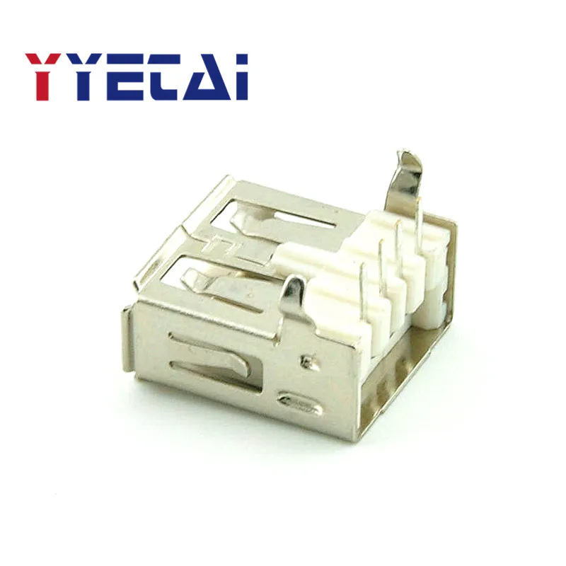 

Новинка, все из меди, AF90 градусов, A, Женский USB-интерфейс, Женский USB-тип