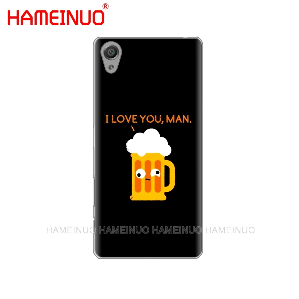 HAMEINUO keep calm and drink a bear wine чехол для телефона для sony xperia C6 XA1 XA2 XA ULTRA X XP L1 L2 X XZ1 compact XR/XZ PREMIUM - Цвет: 43540