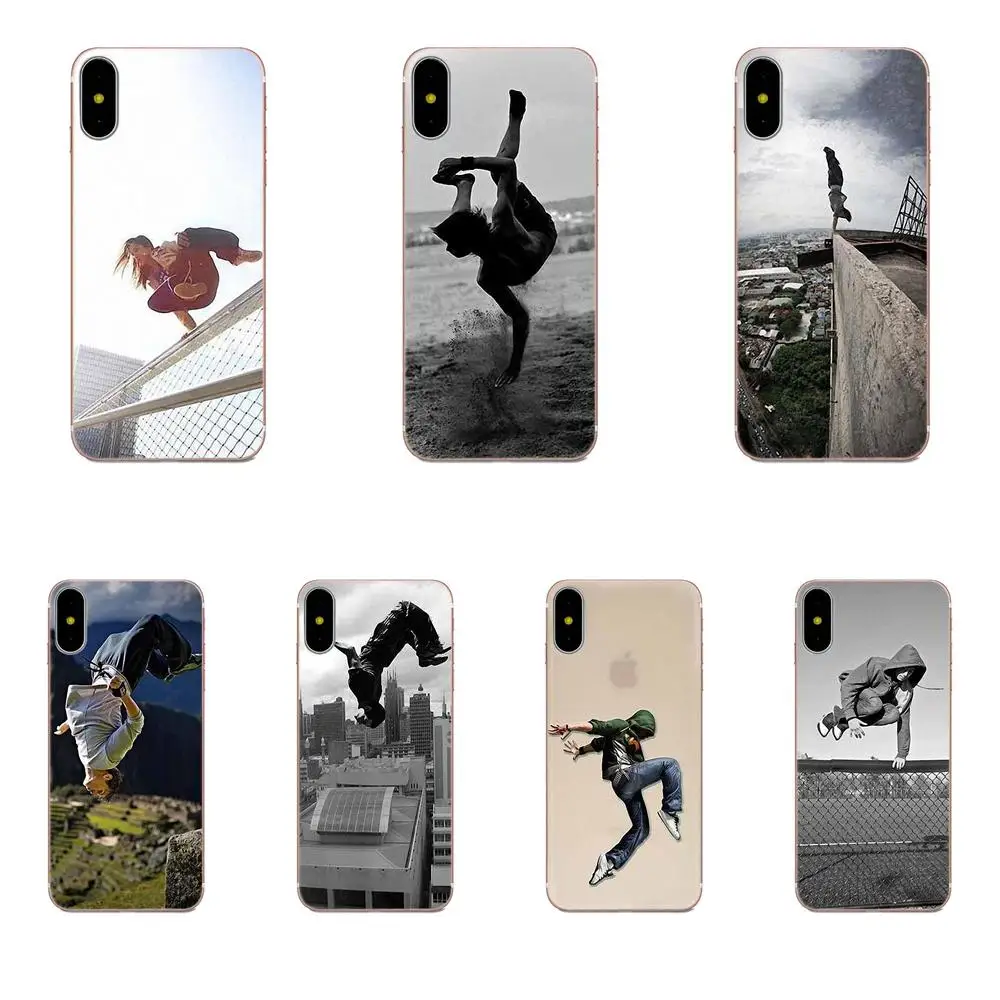 Parkour для Galaxy A3 A5 A7 On5 On7 2015 2016 2017 Grand Alpha G850 Core2 Prime S2 I9082 прекрасный пластиковый чехол