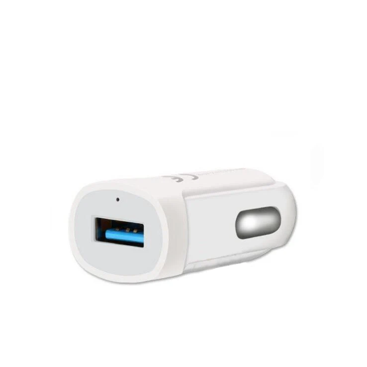 Автомобильное зарядное устройство 1 порт умное автомобильное Usb 2 А Mini USB адаптер