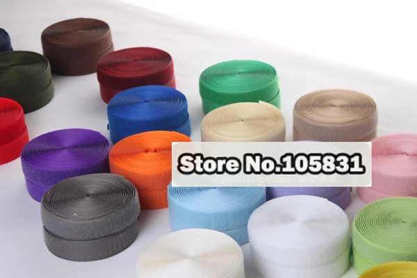 Аксессуары для шитья клейкая нашивка-лента 20 видов цветов волшебная кнопка-петля