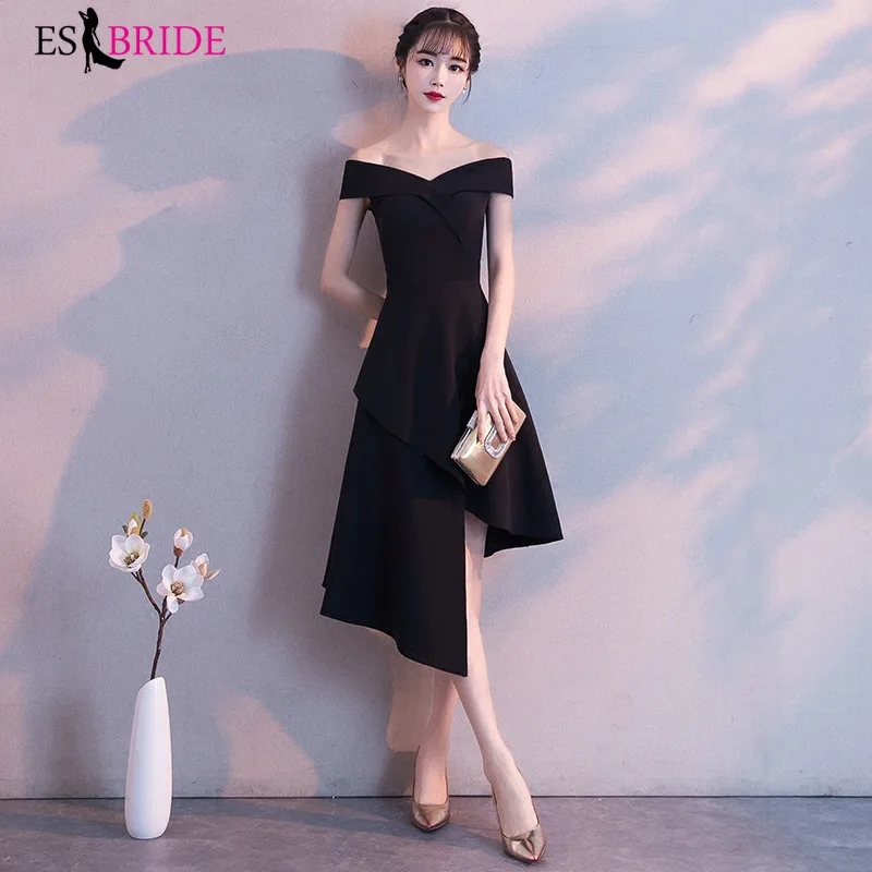Long Evening Dresses Royal Blue Dress Evening Dress Party Boat-neck Evening Gowns for Women Sexy Special Occasion Dresses ES2570