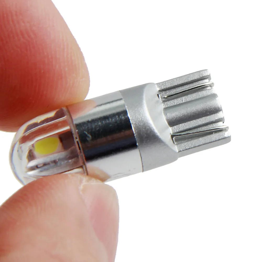 Автомобильный Двигатель универсальный 2pcsT10 Osram Чип W5W 168 2LED 6500K Многоцветный салона Чтение светильник, работающего на постоянном токе 12 В в белый светодиодный светильник