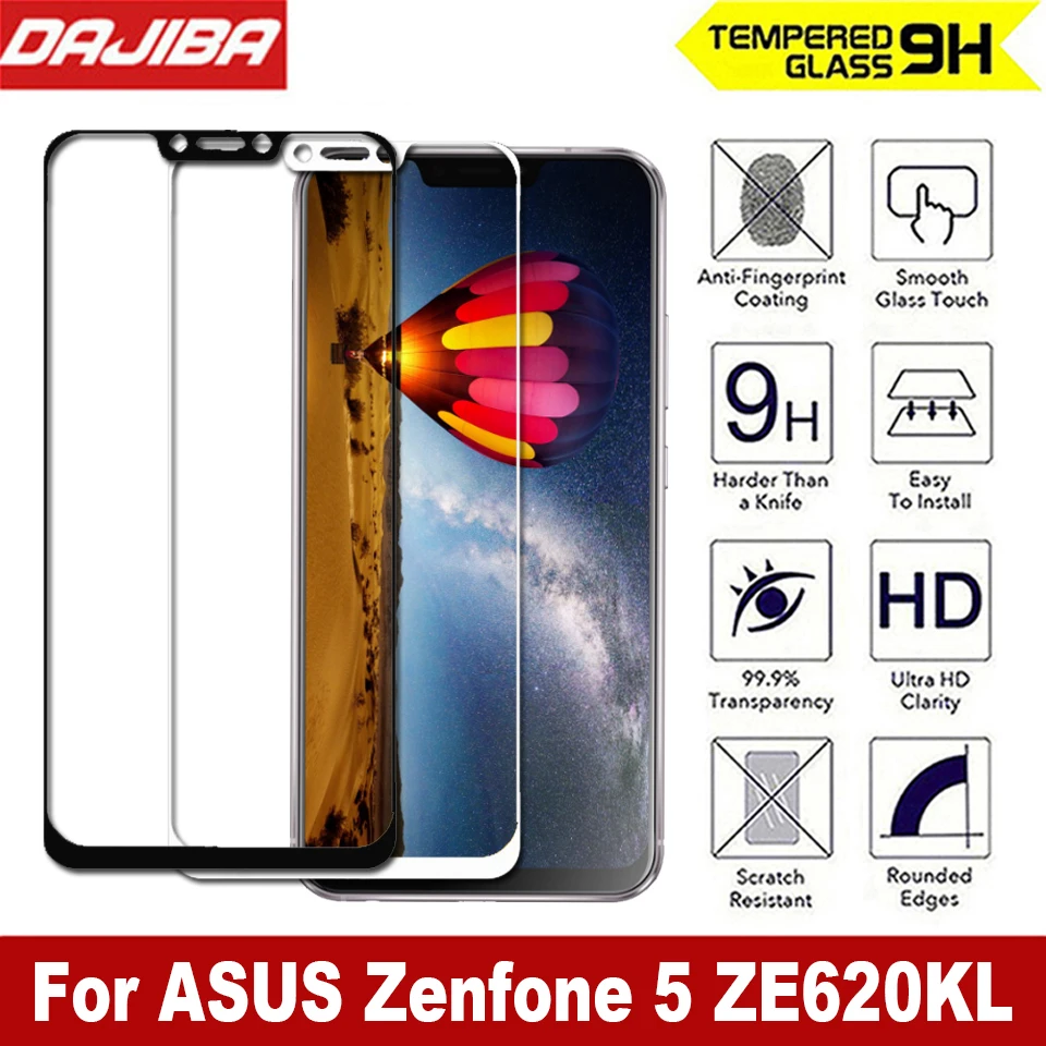 3D полное покрытие закаленное стекло для ASUS ZenFone 5 ZE620KL защита экрана 9H закаленная