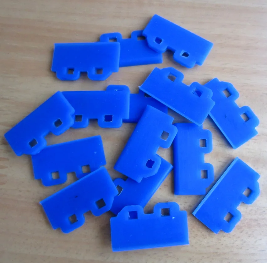 Заводская поставка-10 X синих резиновых чистящих фотографий/mimaki/mutoh DX2 DX4 DX5 принтер