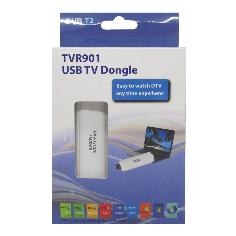 DVB T2 USB ТВ тюнер C T DAB + HD для России Таиланд Колумбия Европы до Win10 R901|SmartTV-стики и