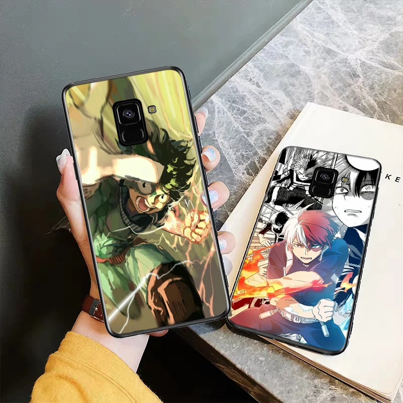 My Hero Academia Anime Custom Silicone Case for Samsung A2 Core A3 A5 A6 Plus A7 A8 A9 A10 A30 A50 A60 A70 A10S A30S A50S A70s | Мобильные