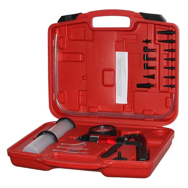Hrtools ручной вакуумный насос тормоз bleeder кровотечение диагностический тестер набор инструментов
