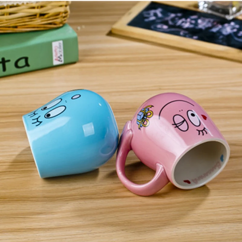 Семейная Милая керамическая кружка Barbapapa кофе напиток чай трубка для девочек Nipsu