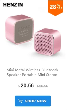 Мини портативный Bluetooth динамик круглый беспроводной громкий динамик стерео с микрофоном светодиодный светильник TF AUX FM сабвуфер звуковая коробка или телефон