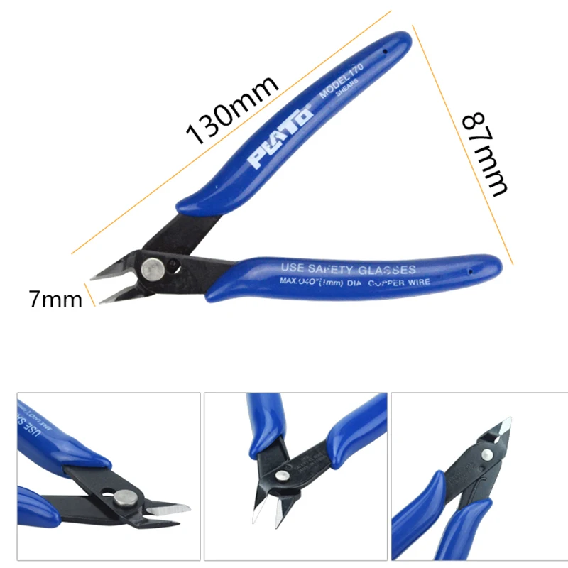 Электрический резак SAYTL Мультитул для резки плоскогубцы с изогнутым носом гибкие