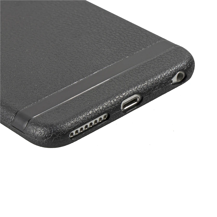Чехлы для телефонов iPhone 6 6plus 7 ультра тонкие X XS Max XR кожаный чехол телефона из ТПУ
