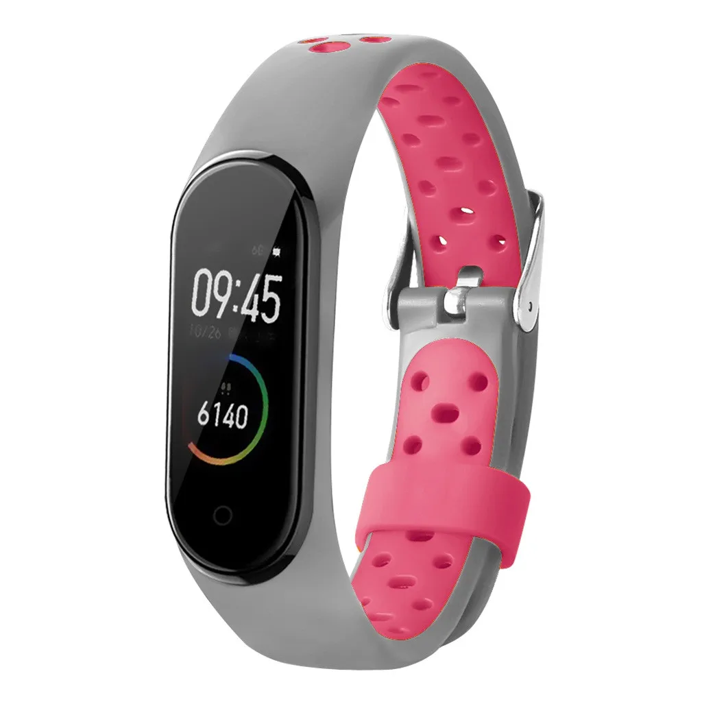 Силиконовый браслет HONHX для Xiaomi Mi Band 4 сменный ремешок | Электроника