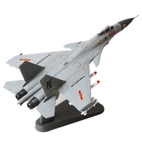 1100 scale fighter model china j 15 flying shark flanker d carrier based aircraft diecast metal plane model toy