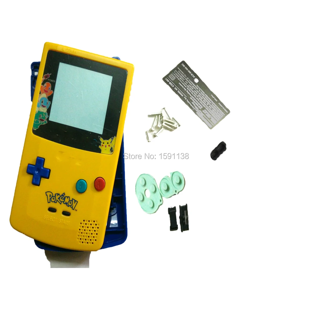 5 шт./лот Передняя желтая задняя синяя Оболочка Чехол карманный Elf экран объектив