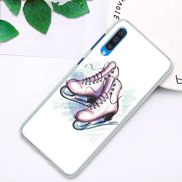 03 Чехол для телефона с фигурными коньками Go для samsung Galaxy A30 A50 A70 A80 A6 A8+ A7 A9 M10 M30 PC жесткий чехол - Цвет: 03