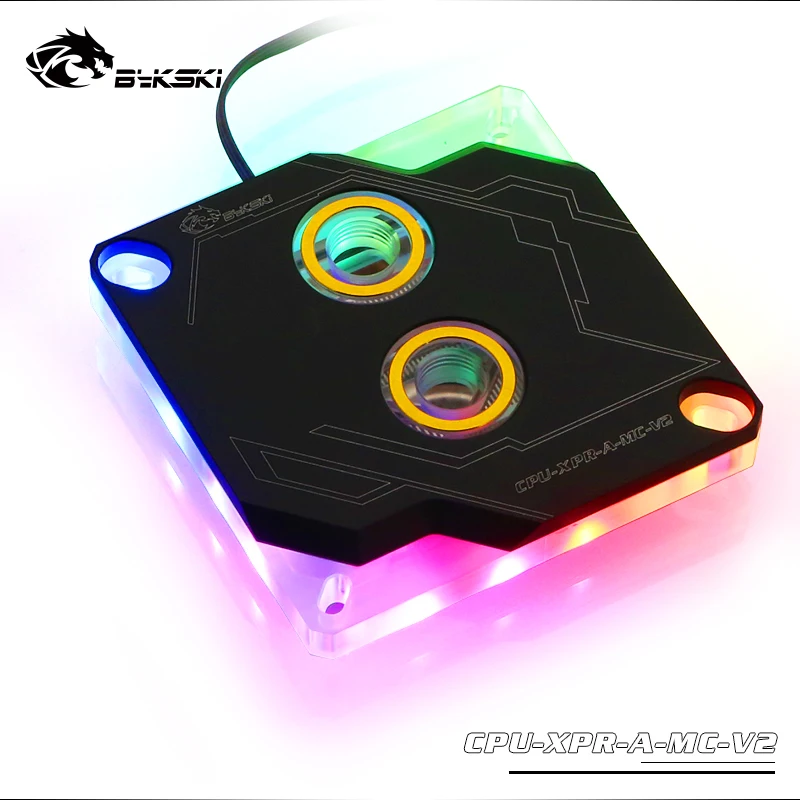 Водоблок Bykski для INTEL LGA 1366 1156 1155 1151 1150 2011 2066 i7. 5 в RBW свет. Бесплатная синхронизация