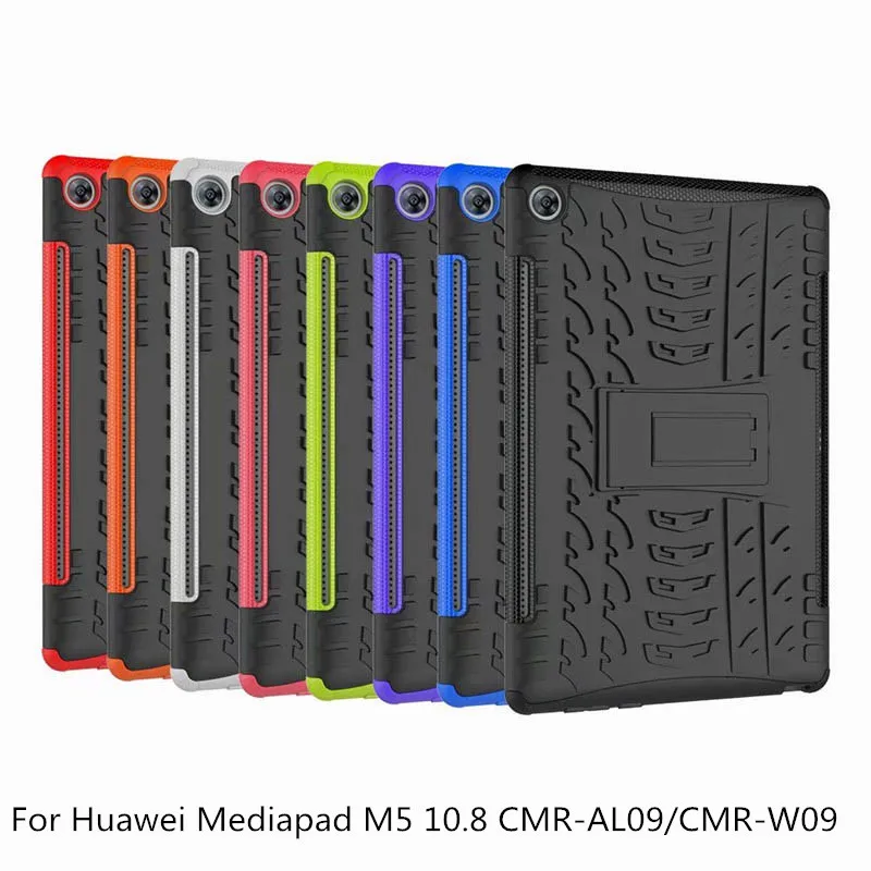 Новинка, 8 цветов ТПУ чехол для huawei Mediapad M5 10 10,8 чехол CMR-AL09/CMR-W09 Heavy Duty 2 in1 комбинированный чехол для тяжелых условий эксплуатации для huawei M5 10,8 чехол