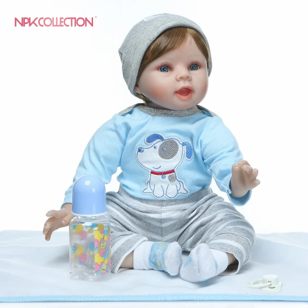 Кукла реборн NPKCOLLECTION Реалистичная 55 см для девочек-принцесс | Игрушки и хобби