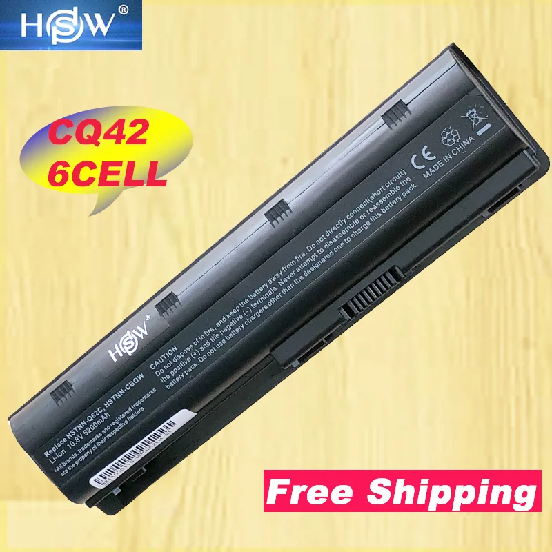 Аккумулятор HSW 5200 мАч для ноутбука HP Compaq MU06 MU09 CQ42 аккумулятор Для CQ32