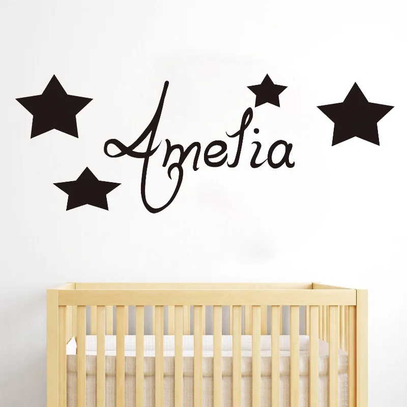 По индивидуальному заказу с возможностью выбора любого имени виниловые наклейки