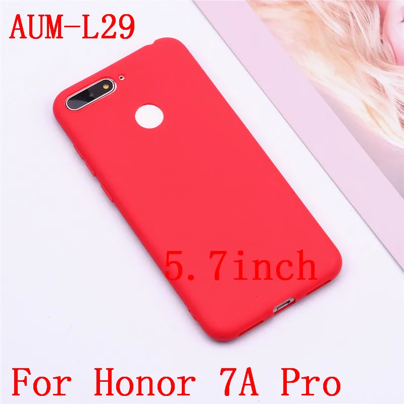 Для huawei Honor 7A Pro 5,7 чехол AUM-L29, Мягкий ТПУ силиконовый чехол для huawei Honor 7A DUA-L22 5,45, чехол, чехол для телефона s
