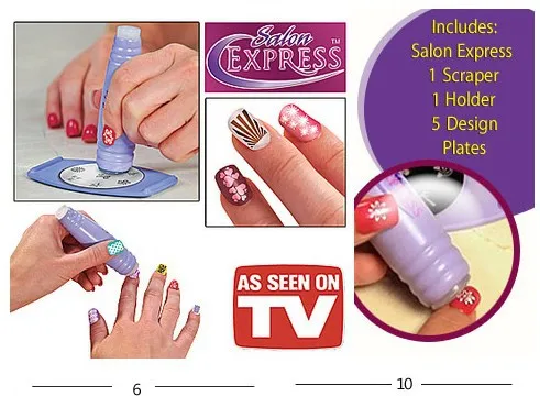 G1111 ногтей маникюрный комплект инструмент печатающее устройство | Красота и