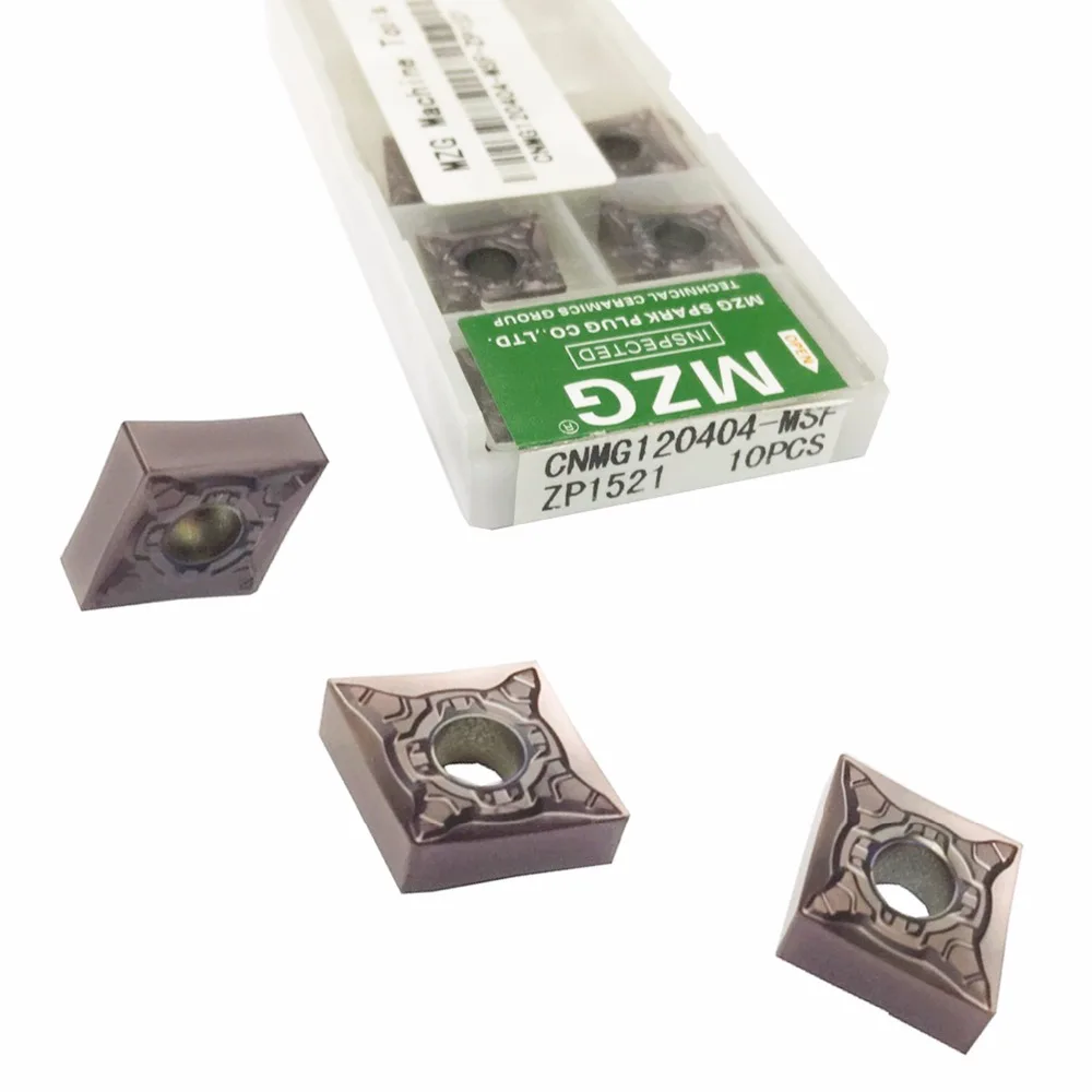 MZG CNMG120404 MSF ZP1521 расточные Токарные режущие инструменты с ЧПУ вставки из карбида вольфрама для обработки инструментов из нержавеющей стали