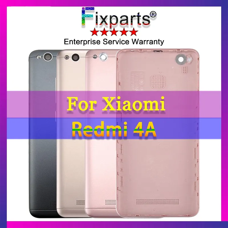 Гарантия новый корпус для Xiaomi Redmi 4A задняя крышка чехол батарея дверь с мощной