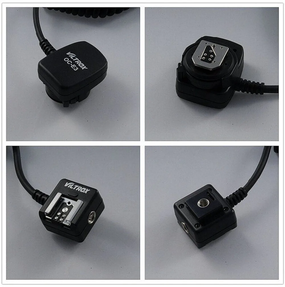 Viltrox OC E3 1 м ttl Off Камера Flash Горячий башмак кабель синхронизации Шнур для Canon 1200D 750D