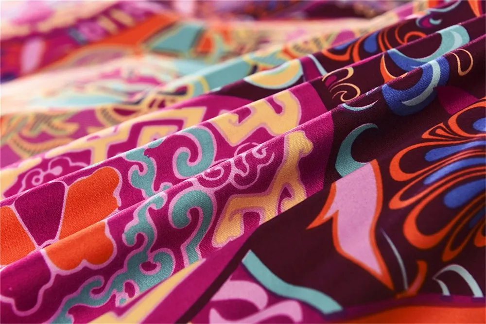 Набор пододеяльников из микрофибры в богемском стиле 3 предметов | Дом и сад