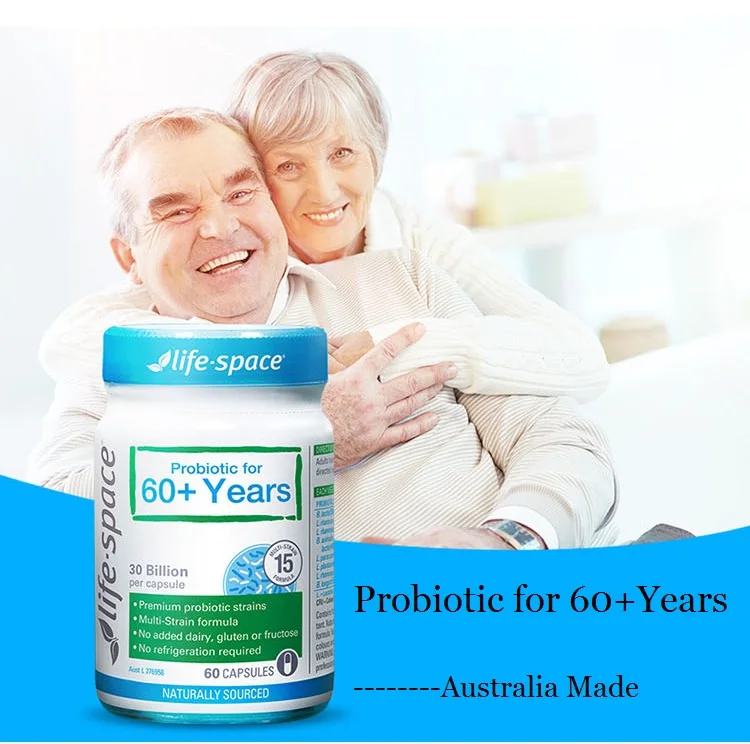 Австралийская Life Space Probiotic полезная бактерия для 60 + лет поддержка здоровых