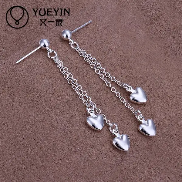 New fashion Design silver plated jewelry Women's earrings Fashion brincos Earhook Wholesale long Dangle earring | Украшения и