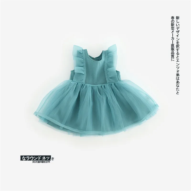 Тролли платье розовый серый зеленый цвет-пачка платья для девочек сетка Сладкий