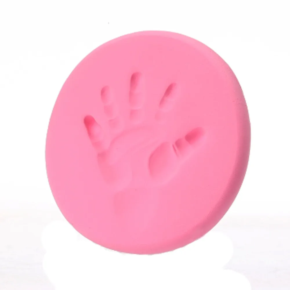 Уход за младенцами сушка мягкая глина Детские handprint след отпечаток комплект
