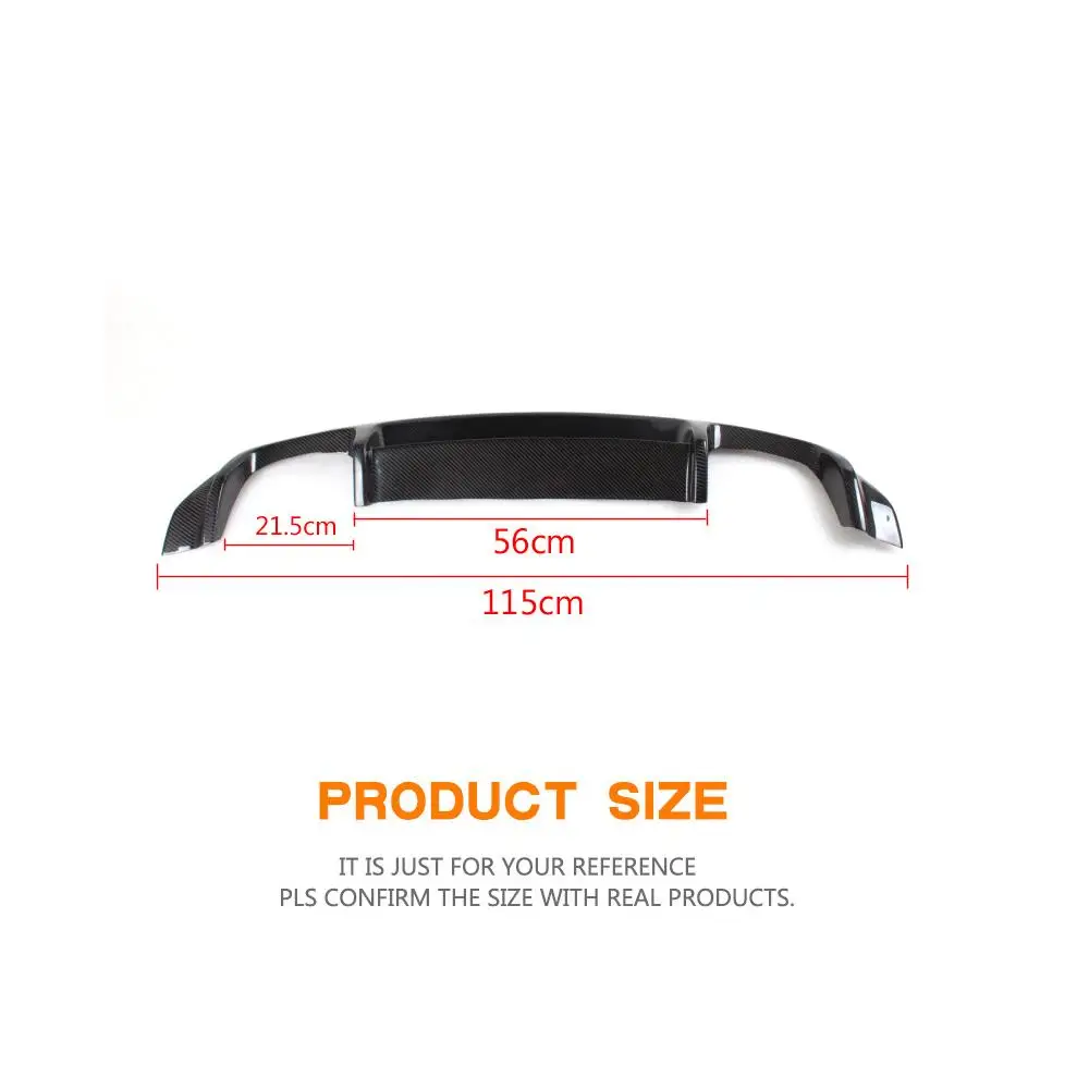 Задний диффузор из углеродного волокна спойлер для бампера VW Scirocco Standard Body Kit 2009-2011