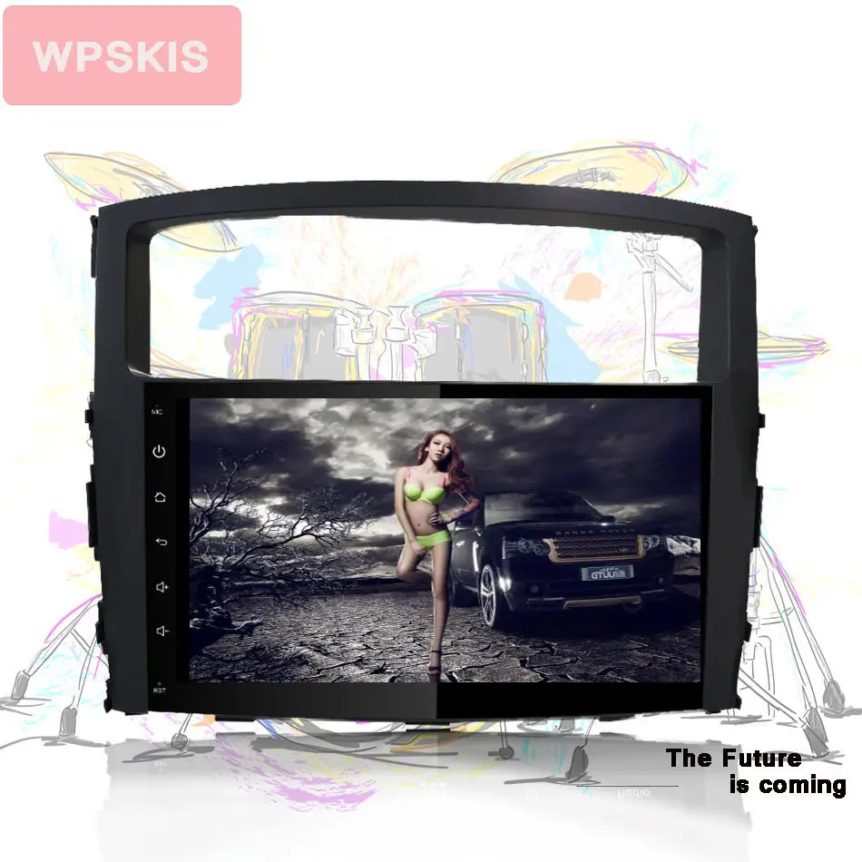 Octa Core Android 10 0 для MITSUBISHI PAJERO V97 V93 2006 2015 автомобильный DVD плеер GPS навигация поддержка