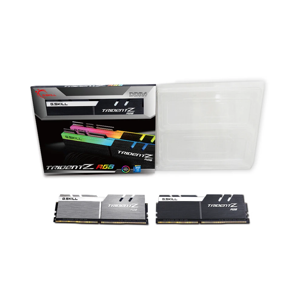 G. SKILL TridentZ RGB Серия 16 Гб(2x8 ГБ) DDR4 3200 МГц F4-3200C16D-16GTZR ОЗУ для ПК настольный компьютер DDR4 память 16-18-18-38