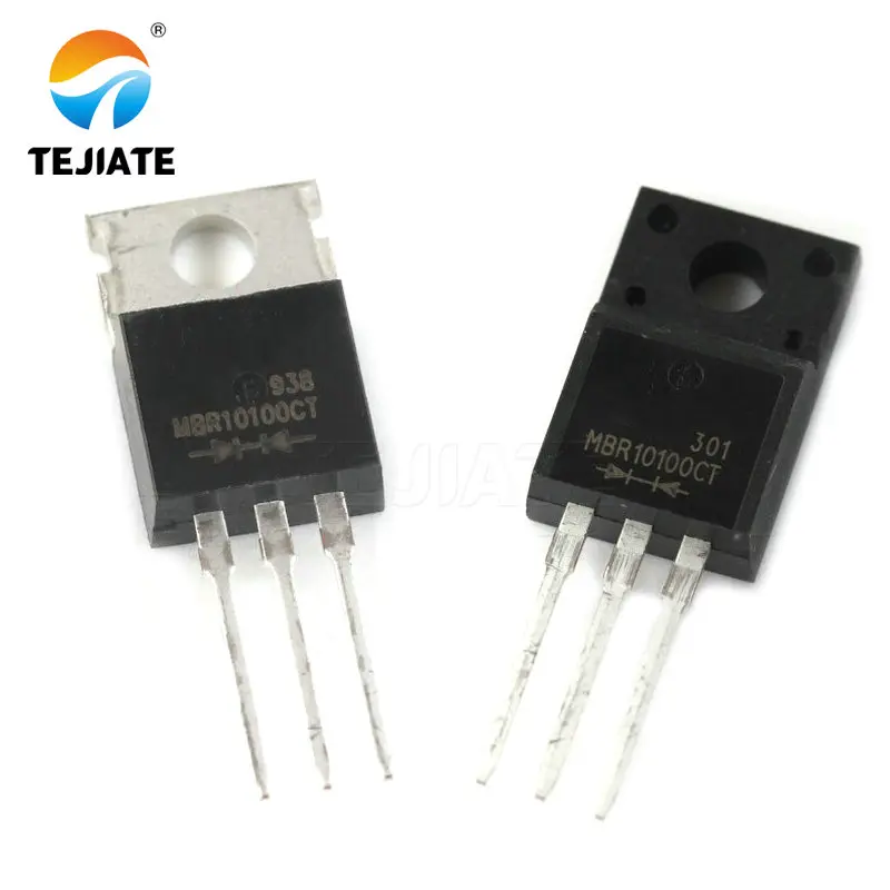 10 шт. MBR10100CT TO 220 MBR10100 TO220 10100CT 220F|Диоды| |